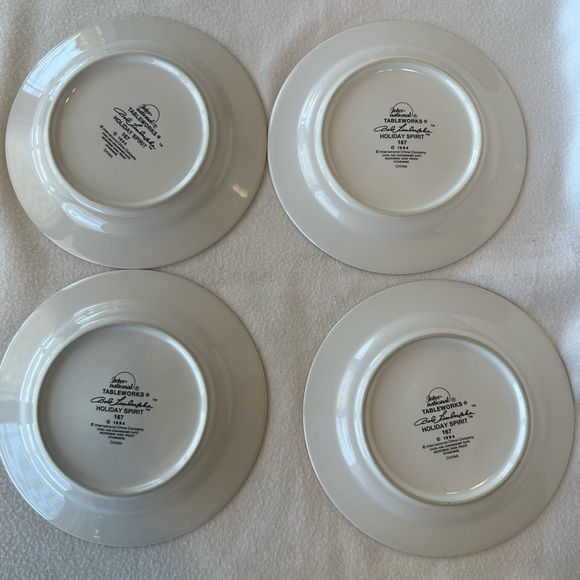 Set of 8 VTG 1994 Bob Timberlake HOLIDAY SPIRIT NUTCRACKER Intl Tableworks - Picture 4 of 6